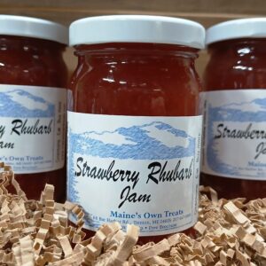 Strawberry Rhubarb Jam by Maine's Own Treats